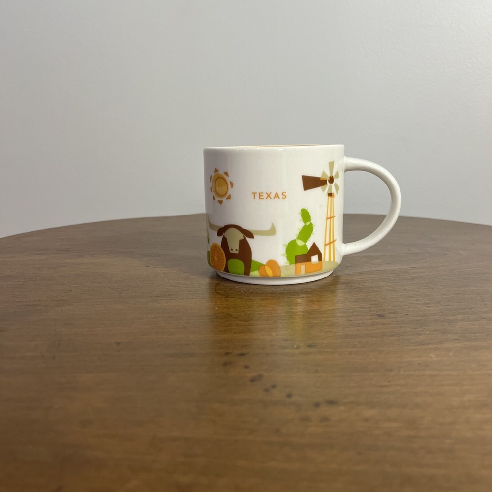 Starbucks You‎ Are Here Mug TEXAS Been There Collectors Series 14oz